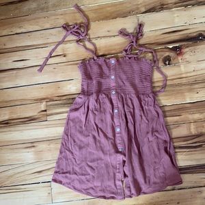 H&M MAMA Crinkled Top